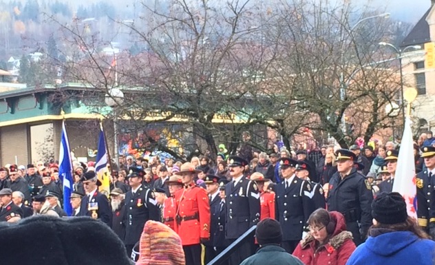Remembrance Day information for Nelson, Castlegar, and Trail