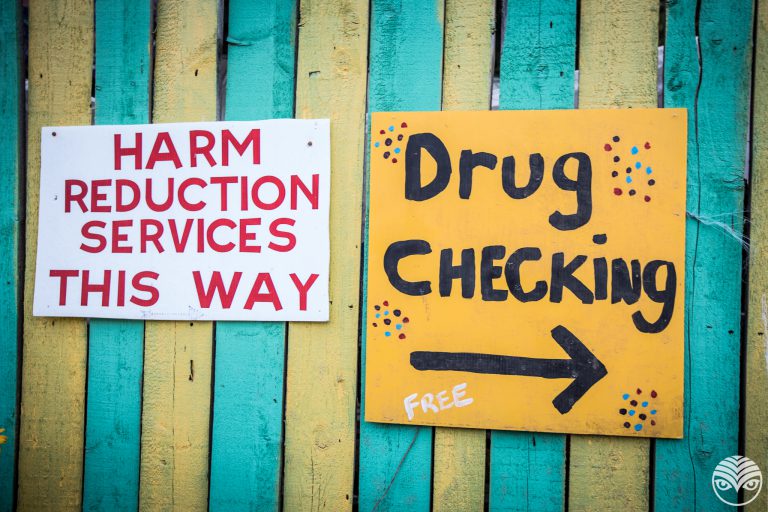 Shambhala donates $10K for drug-checking device