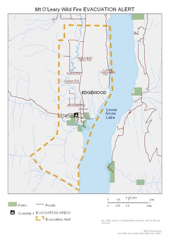 Edgewood on Evacuation Alert