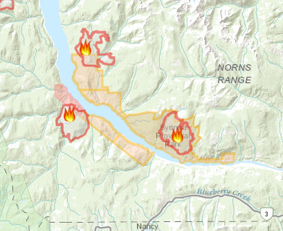RDCK provides wildfire update on Syringa Creek