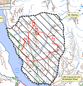 Area restriction order amended near Syringa and Deer Creek wildfires