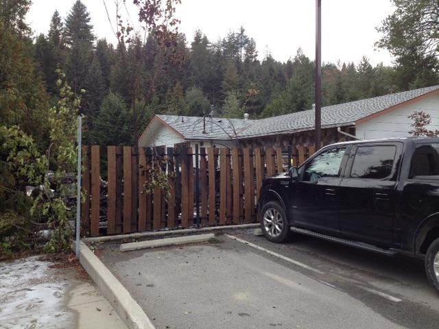 Motor home fire in Castlegar