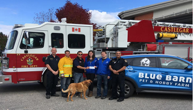 Castlegar Fire Department celebrates Fire Prevention Week