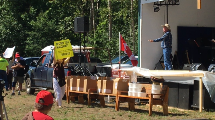 Evangelist criticized for homophobia sparked protests in Castlegar on Sunday