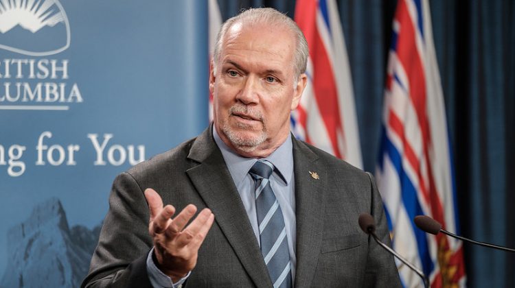 Premier incumbent John Horgan addresses healthcare and tourism in the Kootenays