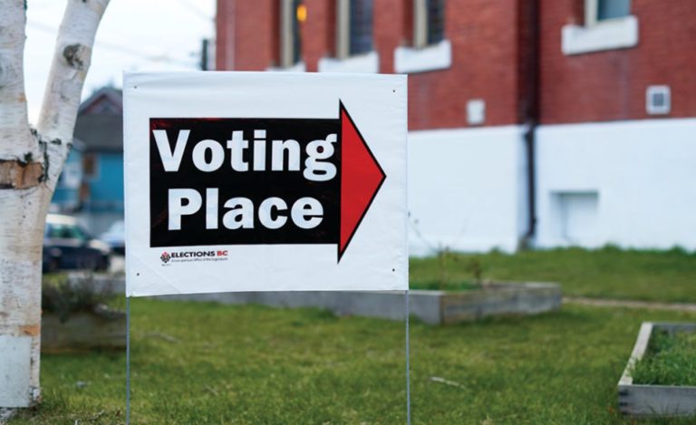 Local voting information for Kootenay West, 2020 B.C. Election