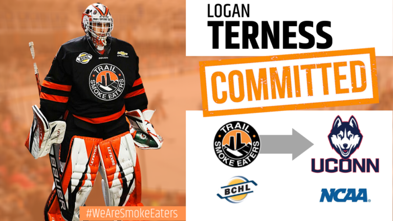 Logan Terness committed to NCAA University of Connecticut