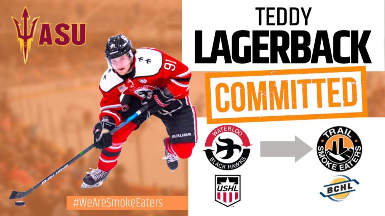 Smoke Eaters sign American forward for the upcoming season
