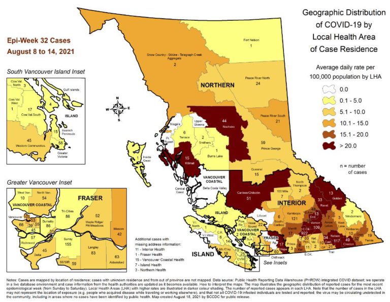 COVID-19 cases climb in the West Kootenay