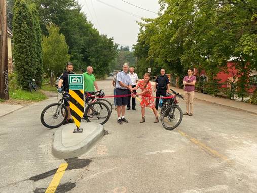Fairview to downtown bikeway now open in Nelson