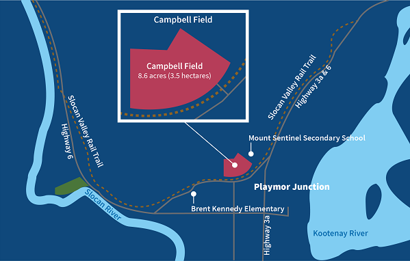 Input sought on proposals for South Slocan field