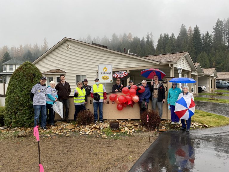Stellar Place becomes Castlegar’s first FireSmart neighbourhood