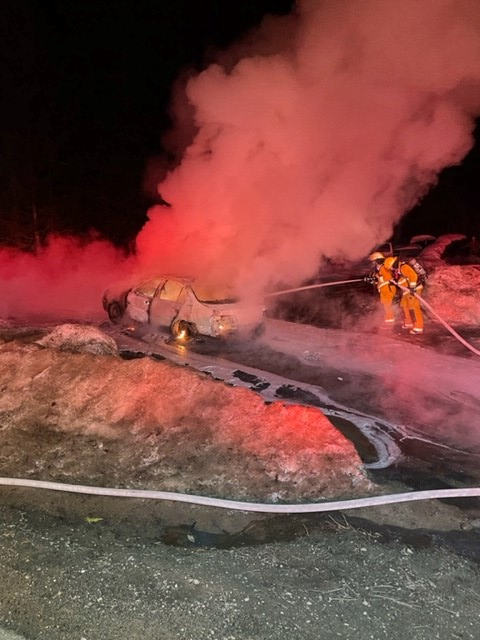UPDATED: Beaver Valley car fire considered suspicious