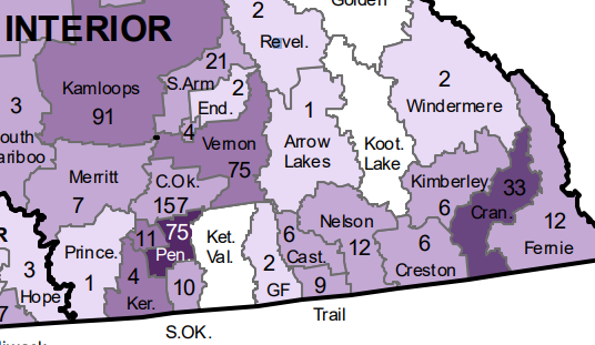 Nelson still tops local COVID cases as numbers decline