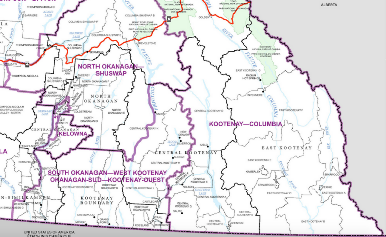 Commission calls for smaller South Okanagan-West Kootenay riding