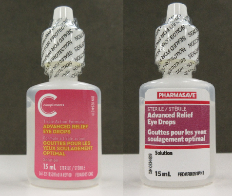 Eye drops recalled by Health Canada over allergy concerns