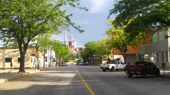Bay Avenue in downtown Trail. (Greg Nesteroff/Vista Radio)