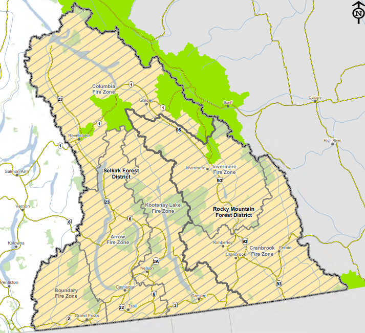 Category 3 burning to be banned in Kootenays next week