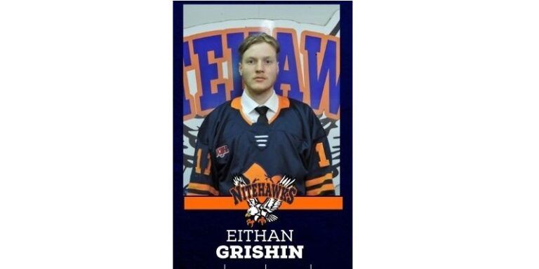Nitehawks’ Grishin named KIJHL D-man of the week