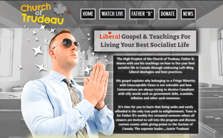 UPDATED: Anti-Trudeau website linked to Trail Mountie