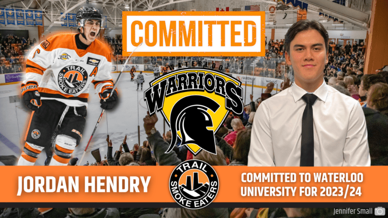 Smokies D-man Hendry commits to Waterloo