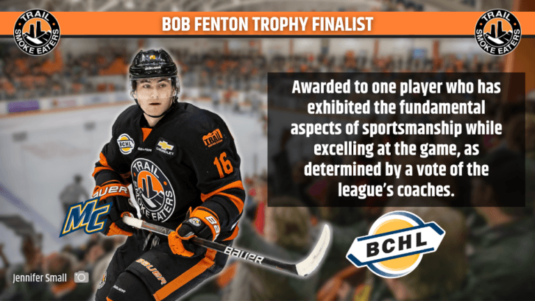 Smokie Brady Hunter nominated for Fenton trophy