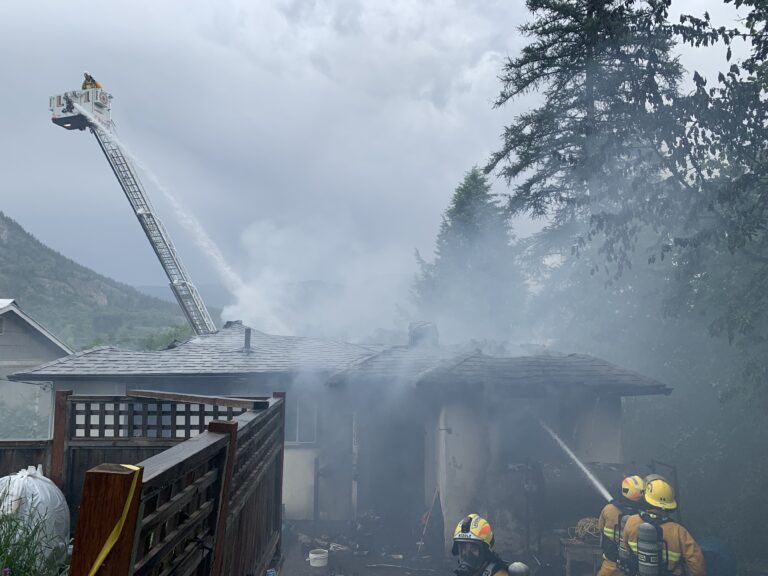 Foul play not suspected in Castlegar house fire