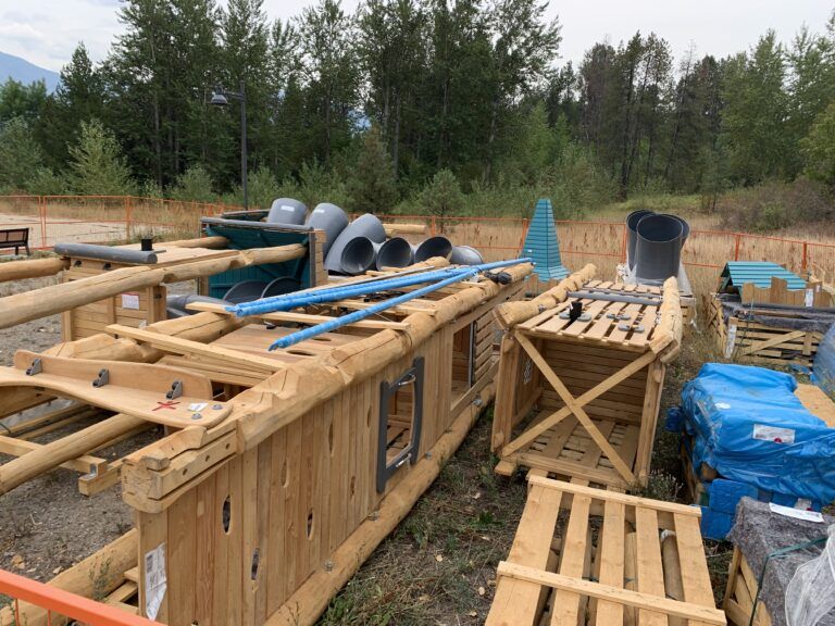 Work begins on Castlegar’s castle playground