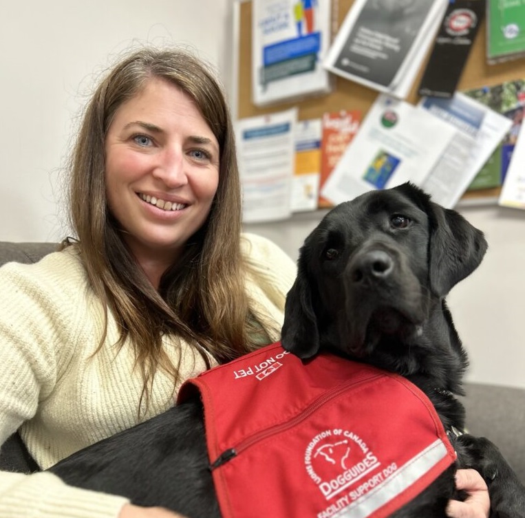 Trail victim services support dog already proving her worth