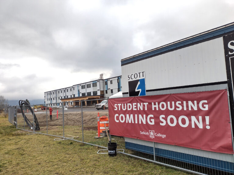 Student housing to open on time despite water damage: Selkirk College