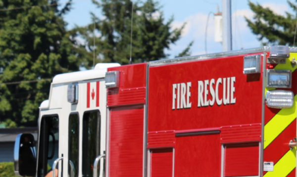 High-angle rope rescue enacted to retrieve hiker stuck above Trail bluffs