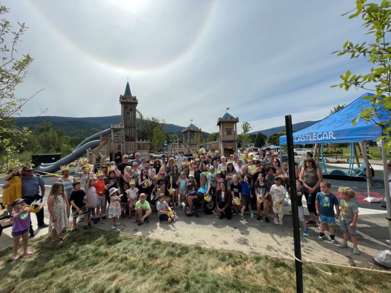 Castlegar unveils Canada’s tallest castle play structure at Millennium Park