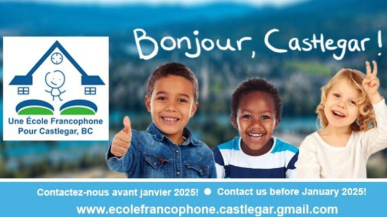 Castlegar one step closer to a francophone school