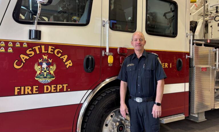 Nick Ahlefeld appointed as acting Castlegar Fire Chief