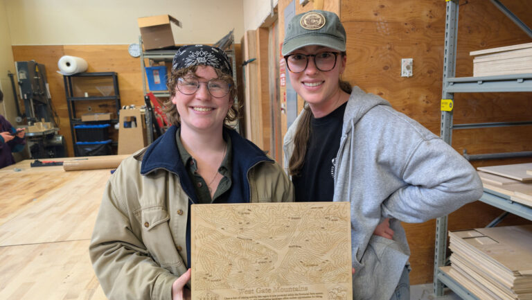 Selkirk College students transform maps from screens to physical models