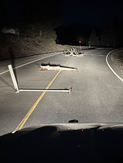 No one is laughing as police find debris on road in Fruitvale