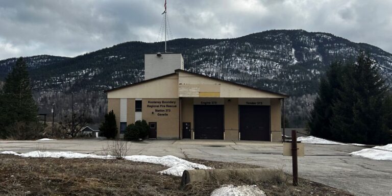 Genelle Fire Hall receives a lifeline
