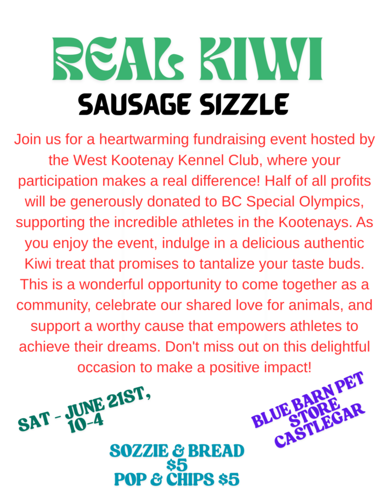 Kiwi Sausage Sizzle Dog Spa Kiwi Sausage Sizzle Dog Spa