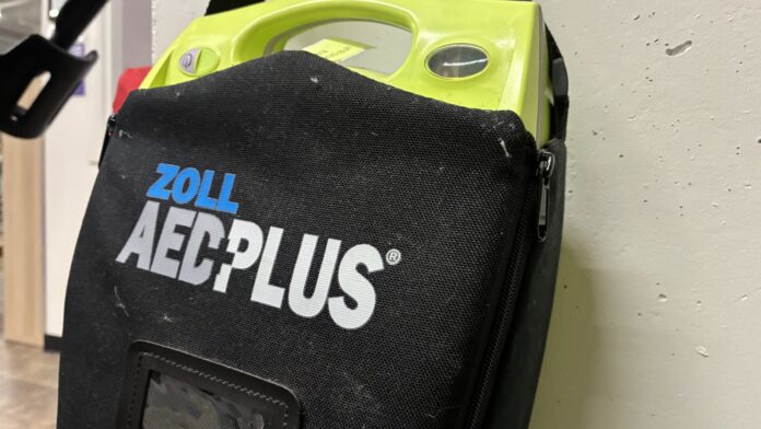 Photo of AED device