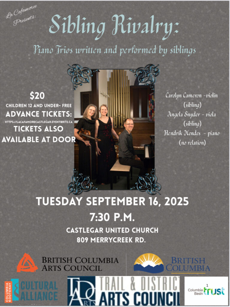 La Cafamore Presents: piano trios written and performed by siblings