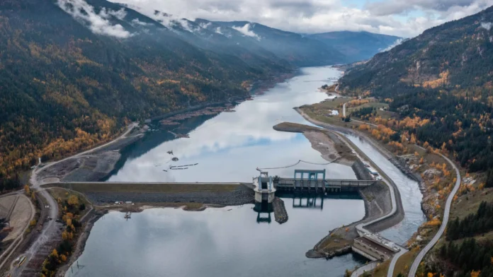 Photo of Keenlyside dam