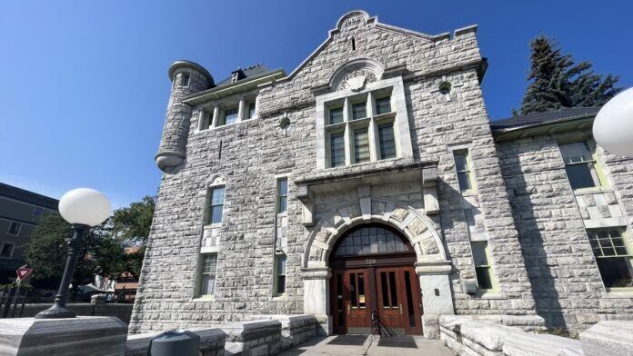 This is a photo of the Nelson Court House